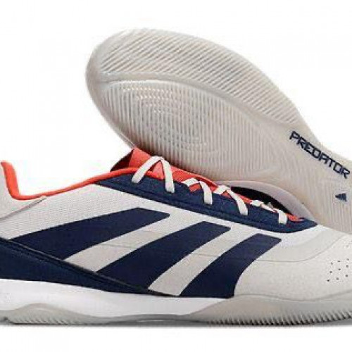 ADIDAS PREDATOR GRIS AZUL ROJO FUTSAL HOMBRE