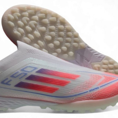 ADIDAS F50 BLANCA ROJO TUVULAR SINTETICO HOMBRE