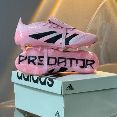 ADIDAS PREDATOR ROSADA NEGRO LENGUETA HOMBRE