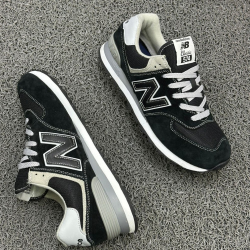 NEW BALANCE 574 NEGRA GRIS HOMBRE