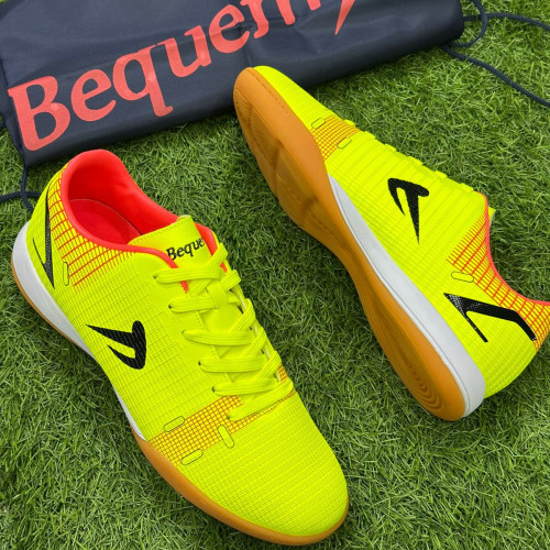 BEQUEN AMARILLO ROJO GOMA FUTSAL