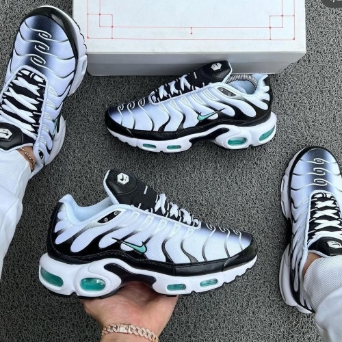 NIKE AIR TN BLANCA GRIS VERDE HOMBRE