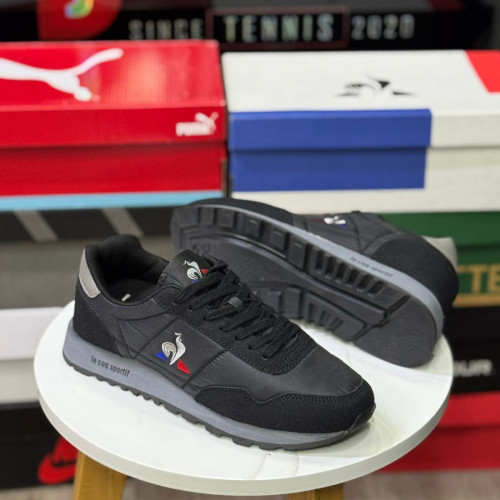 LE COQ SPORTIF GRIS NEGRO HOMBRE