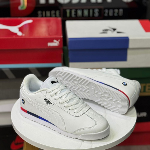 PUMA ROMA BLANCA AZUL
