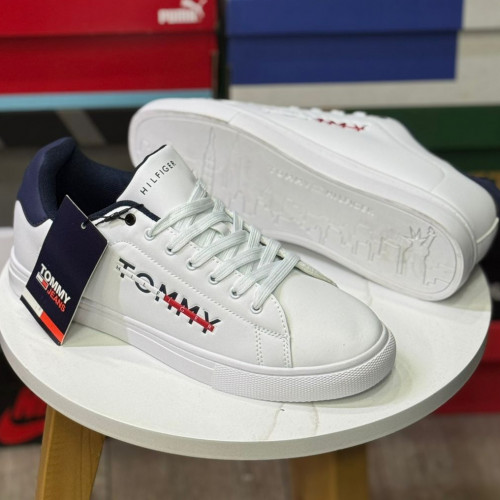 TOMMY HILFIGER BLANCA TALON AZUL HOMBRE