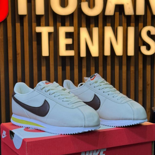 NIKE CORTEZ BORRADOR BEIGE AMARILLA DAMA