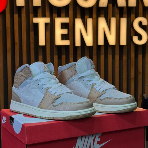 NIKE JORDAN RETRO 1 GRIS CAFE