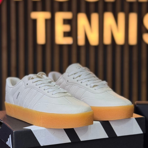 ADIDAS SAMBA BEIGE AMARILLA DAMA