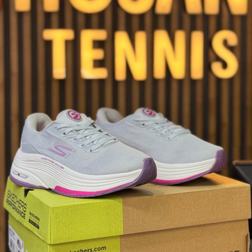 SKEACHER DISTANCE WALKER GRIS ROSADO DAMA