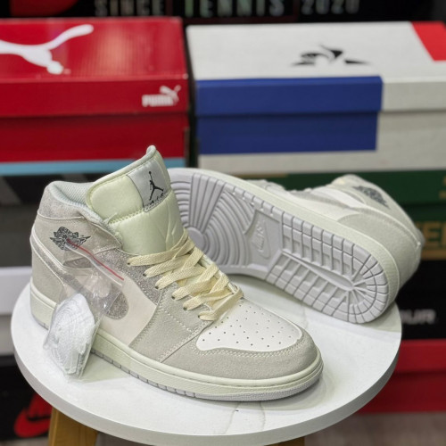 NIKE RETRO 1 BEIGE GRIS HOMBRE
