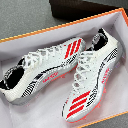 ADIDAS MESSI GRIS ROJO