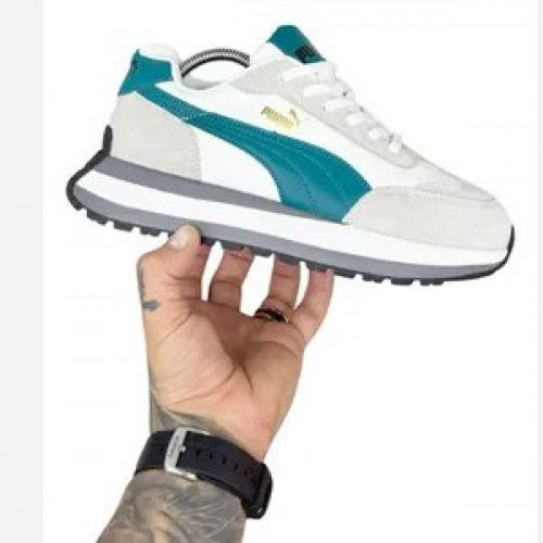 PUMA MORPHICK BLANCA VERDE