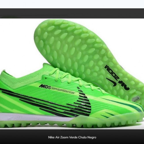 NIKE AIR ZOOM VERDE NEGRA SINTETICA HOMBRE