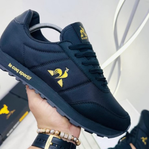 LE COQ SPORTIF NEGRO DORADO