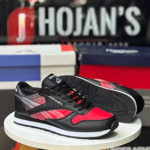 REEBOK ANUEL NEGRO ROJO