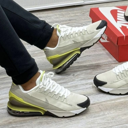 NIKE AIR MAX BEIGE AMARILLO