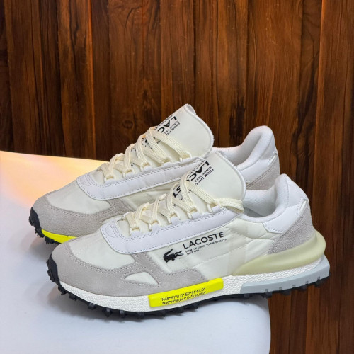 LACOSTE BLANCA GRIS BEIGE