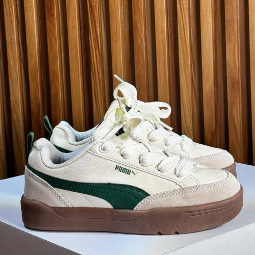 PUMA PARK BEIGE VERDE DAMA
