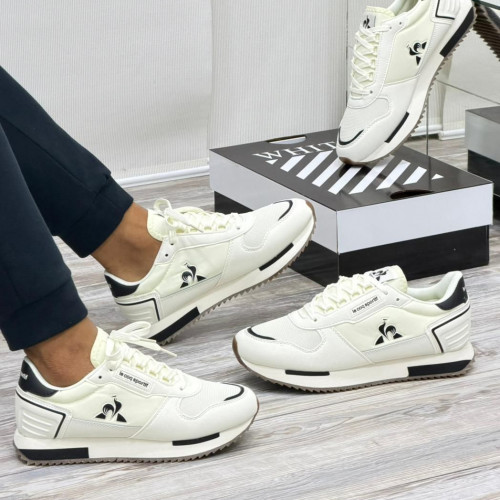 LE COQ SPORTIF ASTRA 2 BEIGE NEGRO HOMBRE