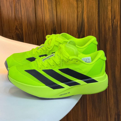ADIZERO VERDE NEON HOMBRE