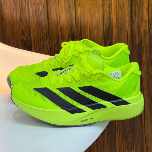 ADIZERO VERDE NEON HOMBRE