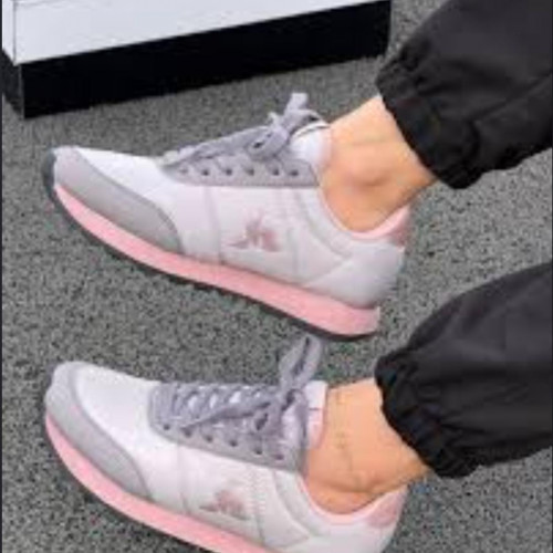 LE COQ SPORTIF BLANCA GRIS ROSADO DAMA