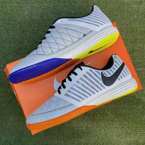 VIP NIKE LUNAR GATO FUTSALA BLANCO GRIS