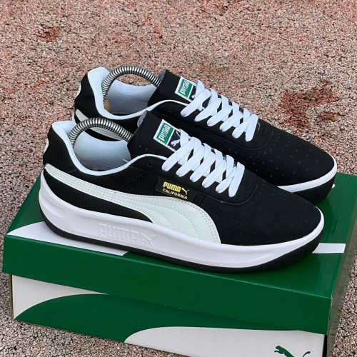 PUMA CALIFORNIA NEGRA BLANCA HOMBRE
