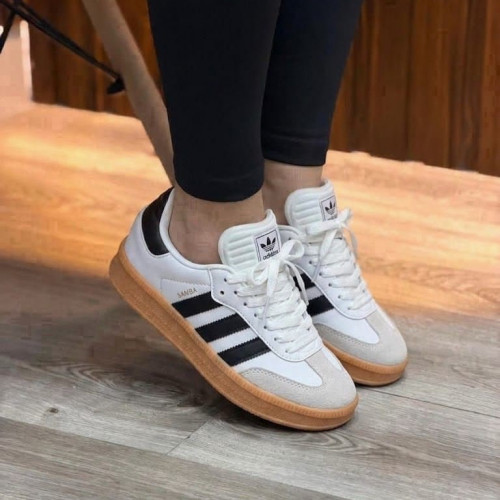 ADIDAS SAMBA BLANCA NEGRA DAMA