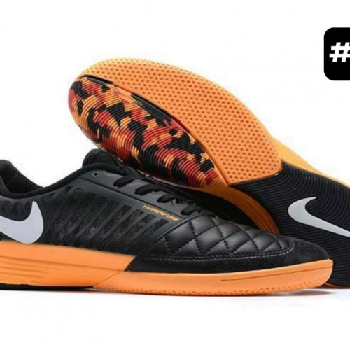 NIKE LUNAR GATO NEGRO DORADO DAMA