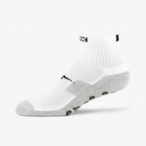 MEDIA TOBILLERA MAX ANTIDESLIZANTE BLANCO