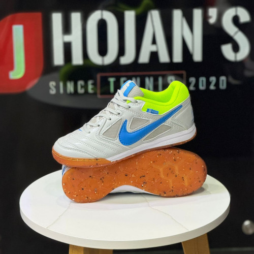 NIKE GATO SB GRIS AZUL VERDE FUTSAL DAMA