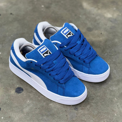 PUMA SUEDE XL AZUL BLANCA HOMBRE
