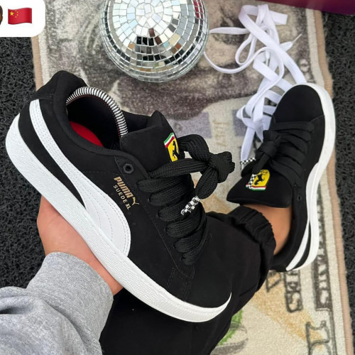 PUMA XL FERRARI NEGRA BLANCA