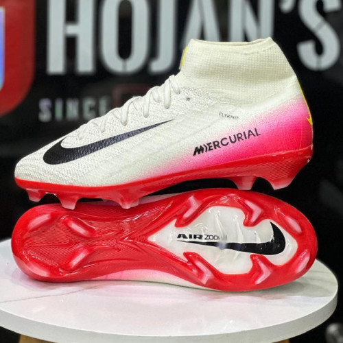 NIKE MERCURIAL AIR BLACO ROJO GUAYO BOTA HOMBRE
