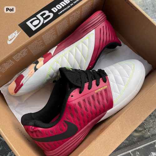 NIKE LUNAR GATO VINOTINTO BLANCO FUTSAL HOMBRE