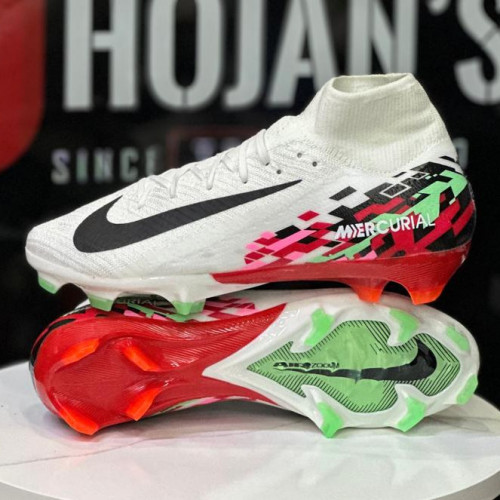 NIKE MERCURIAL SUPERFLY GUAYO BLANCO ROJO BOTA HOMBRE