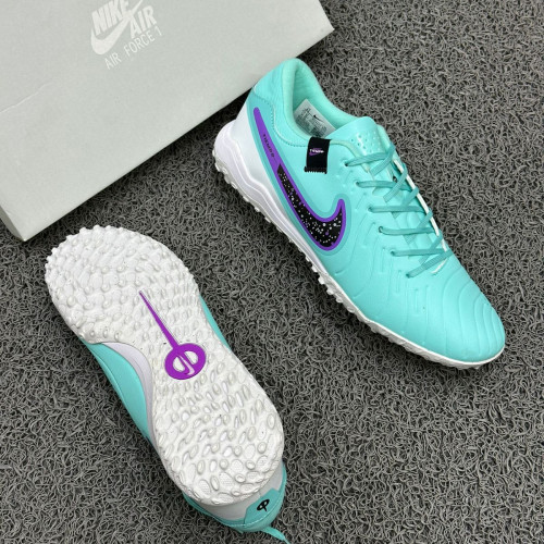 NIKE TIEMPO VERDE MORADA SINTETICA HOMBRE