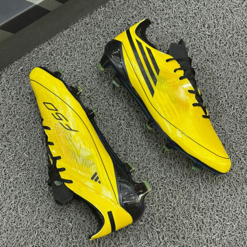 ADIDAS F50 AMARILA NEGRO GUAYO HOMBRE