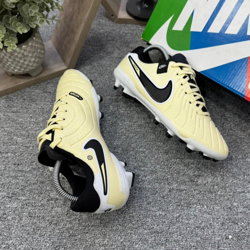 NIKE TIEMPO AMARILLO NEGRO GUAYO DAMA
