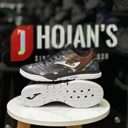 JOMA TOP FLEX NEGRA VERDE FUTSAL HOMBRE