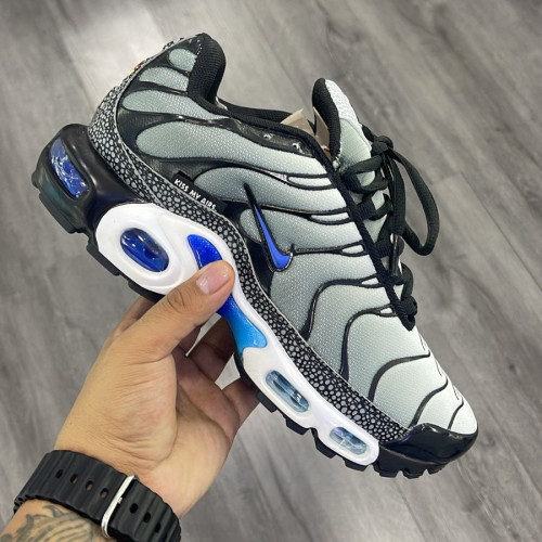 NIKE TN GRIS AZUL NEGRO NEGRO HOMBRE