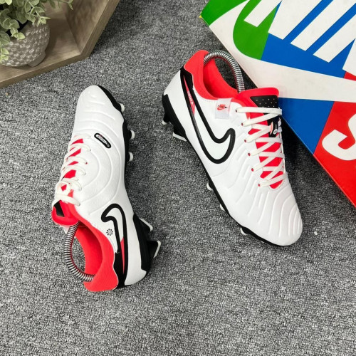 NIKE TIEMPO BLANCO ROJO GUAYO DAMA