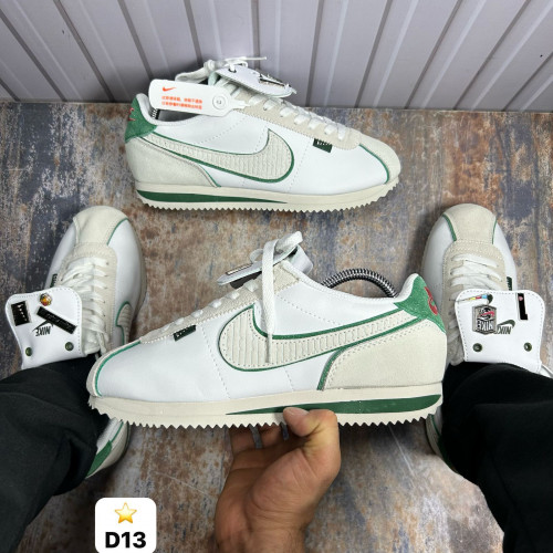 NIKE CORTEZ BLANCA VERDE HOMBRE