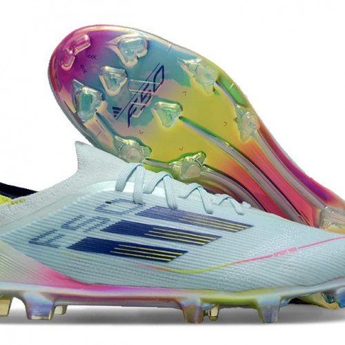 ADIDAS F50 BLANCO VERDE GUAYO HOMBRE