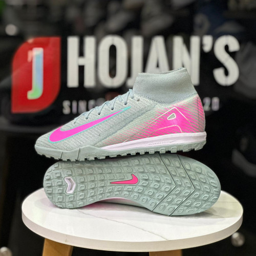 NIKE AIR ZOOM GRIS ROSA BOTA SINTETICA